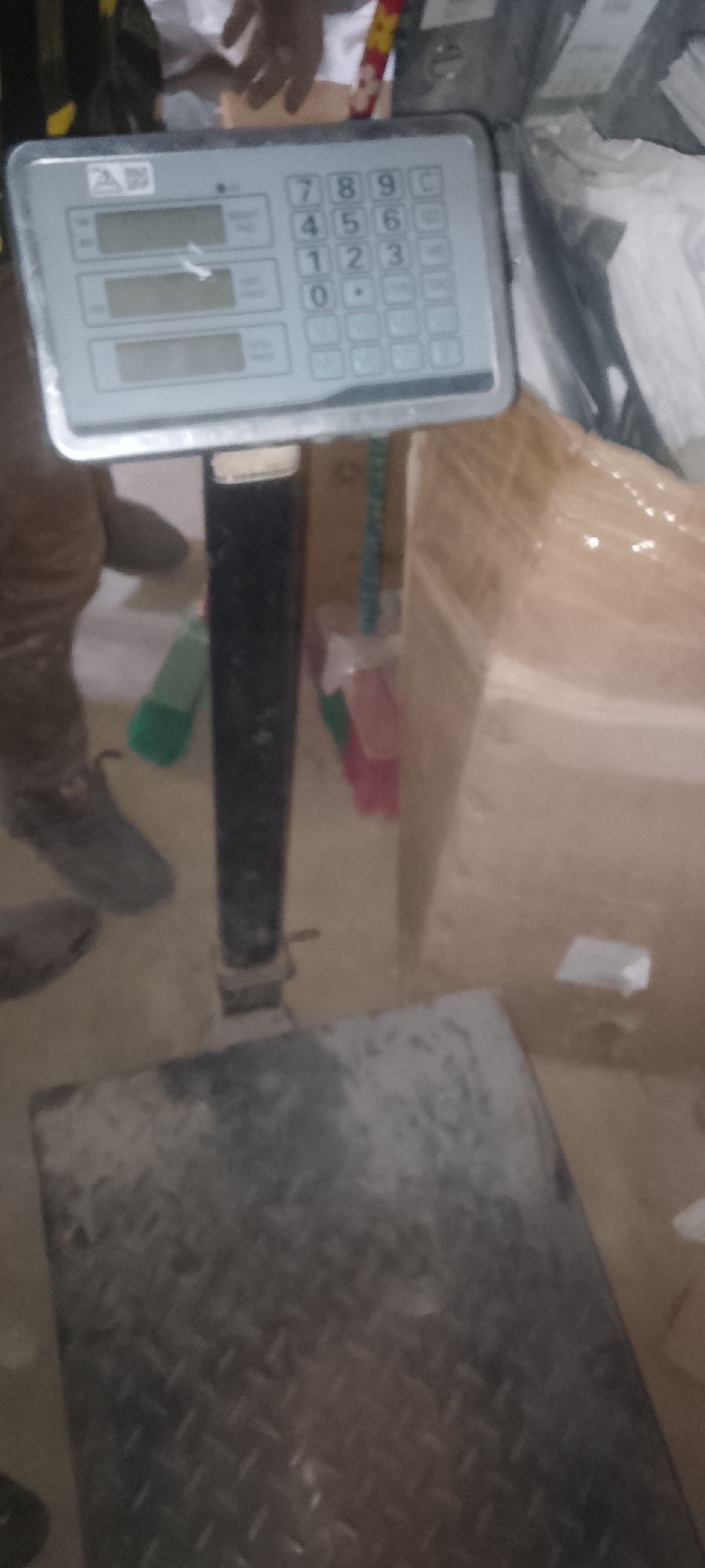 New weigh scale